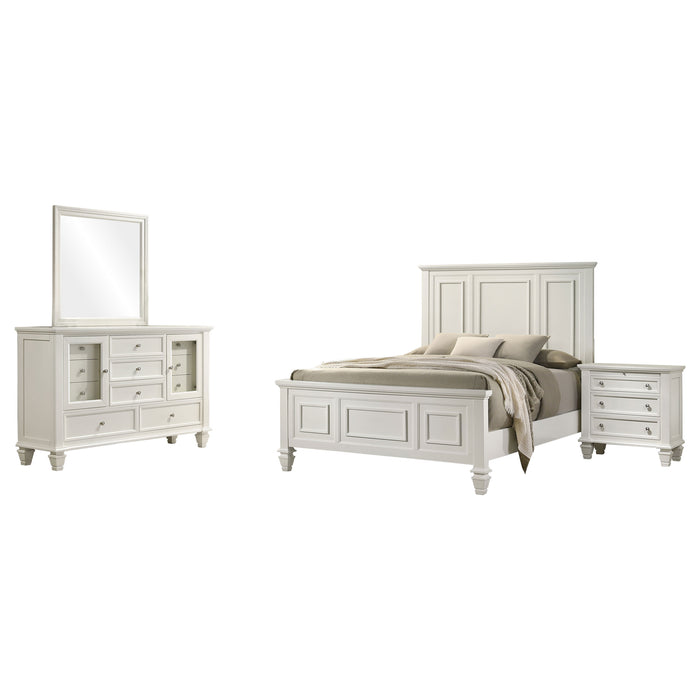 Sandy Beach 4 Pc Bedroom Set