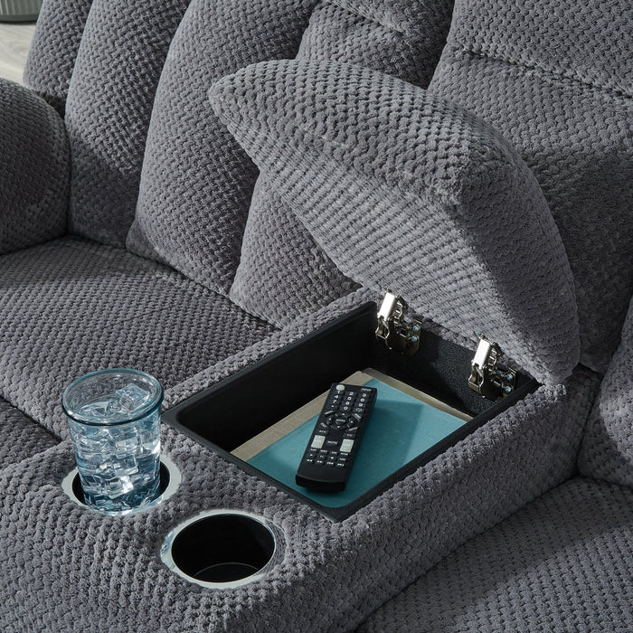 Observation Power Reclining Loveseat with Console