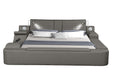Galaxy Home Zoya King Bed in Grey image