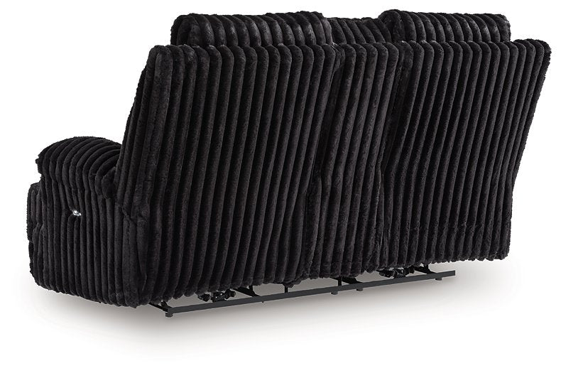 Rhine Falls Reclining Loveseat with Console