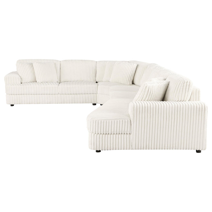 Emberson Upholstered Modular Sectional Sofa Ivory