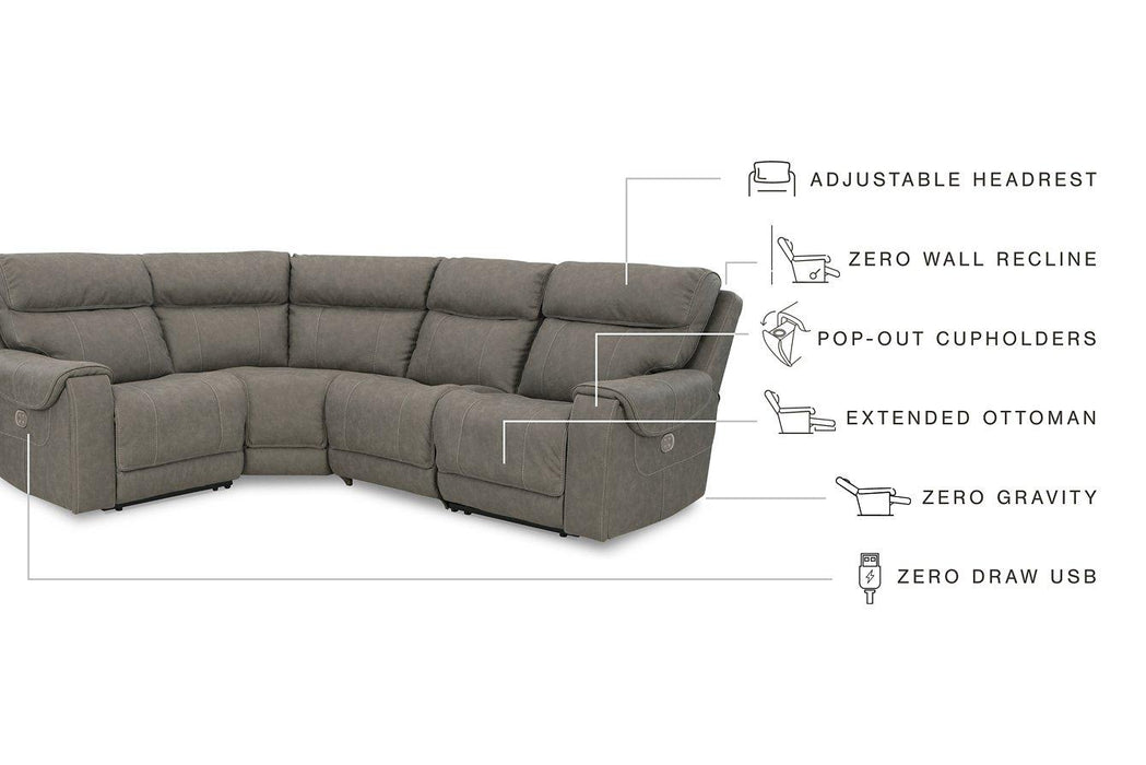 Starbot Power Reclining Sectional