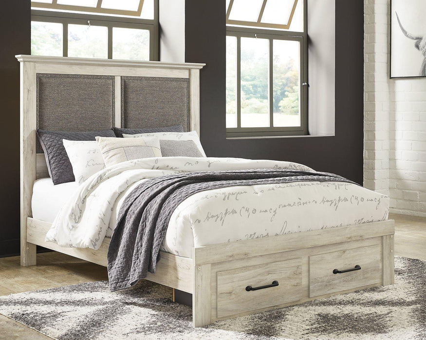 Cambeck Upholstered Panel Storage Bed