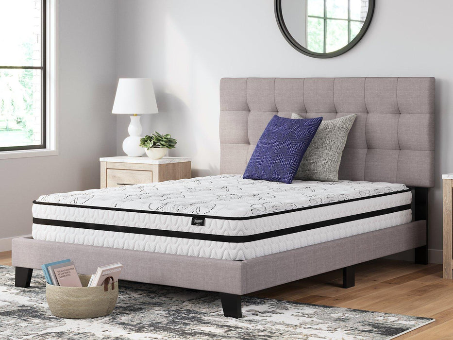 Chime 10 Inch Hybrid 2-Piece Mattress Set