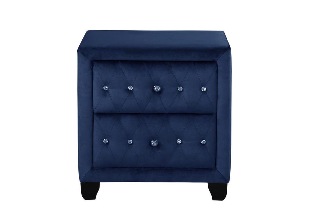 Galaxy Home Sophia Nightstand Blue image