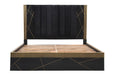 Galaxy Home Allure Queen Bed in Black image