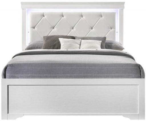 Galaxy Home Brooklyn Twin Bed in White image