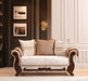 Galaxy Home Carmen Loveseat in Beige image