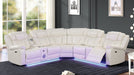 Galaxy Home Challenger Reversible Sectional Ice image