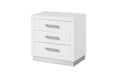 Galaxy Home Coco Nightstand in Milky White image