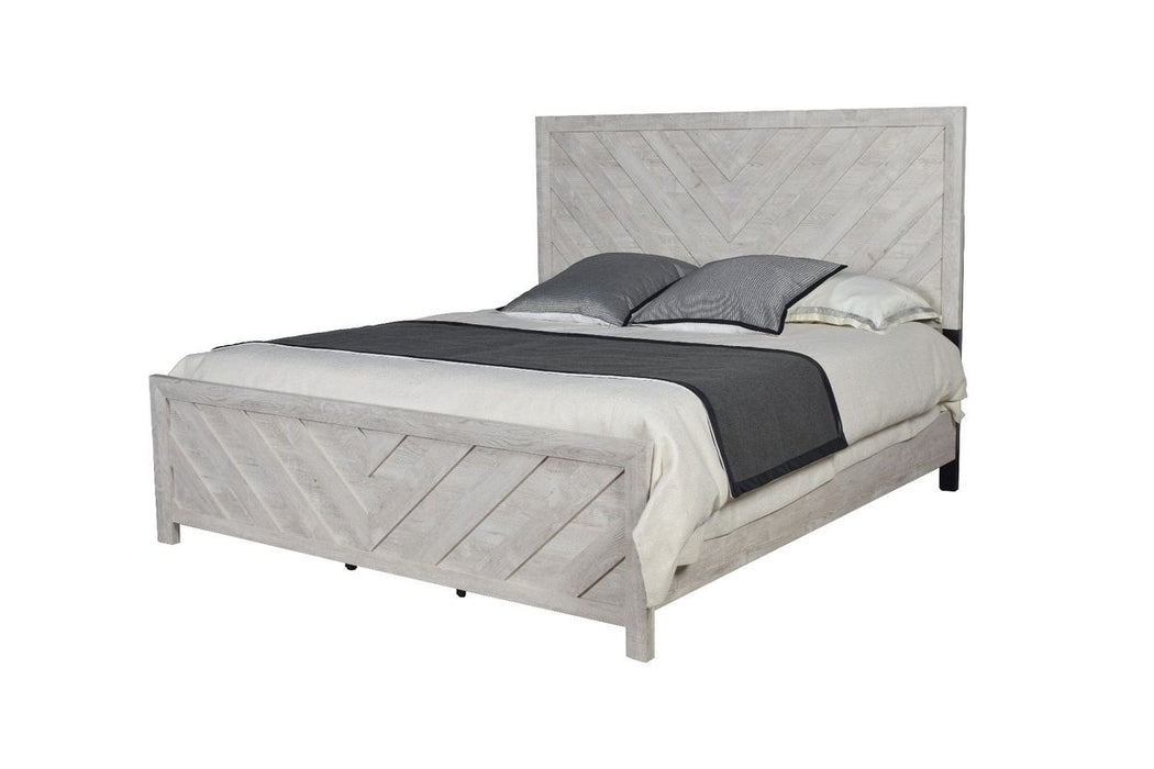 Galaxy Home Denver King Bed in Rustic Oak image