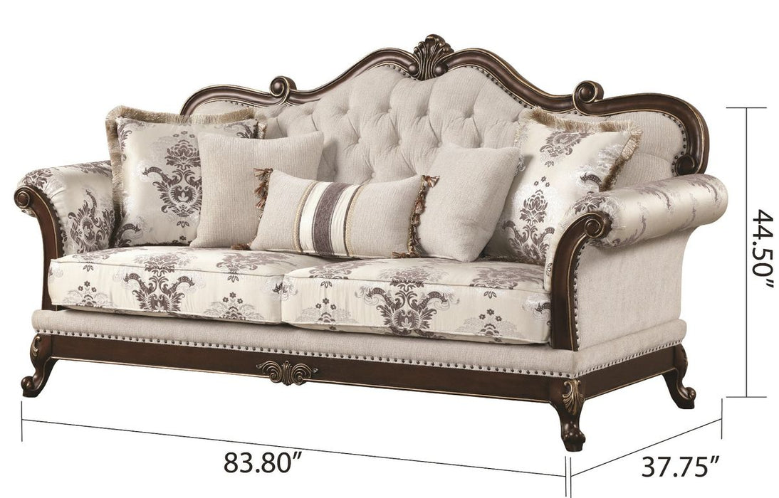 Galaxy Home Gloria Sofa in White