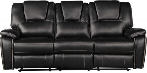 Galaxy Home Hong Kong Power Reclining Sofa in Black image