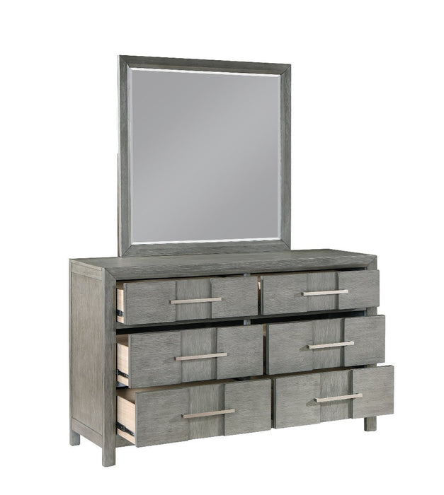 Galaxy Home Kenzo Dresser in Gray
