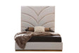 Galaxy Home Laura Gold Queen Bed in White image
