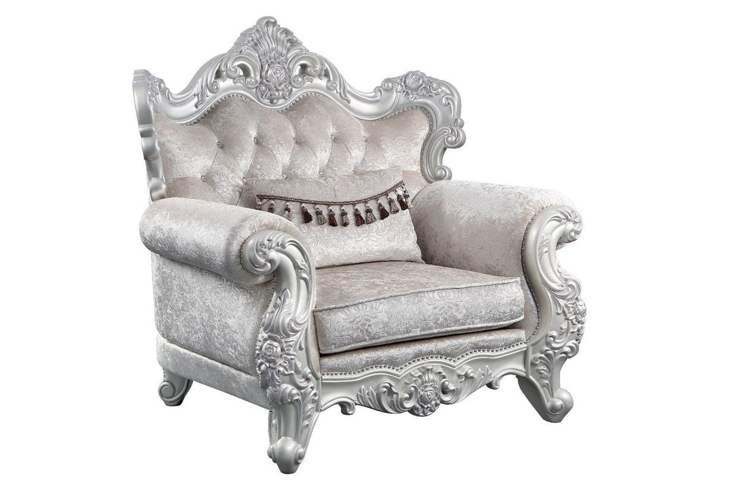 Galaxy Home Melrose Chair in Silver image