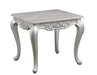 Galaxy Home Melrose End Table in Silver image