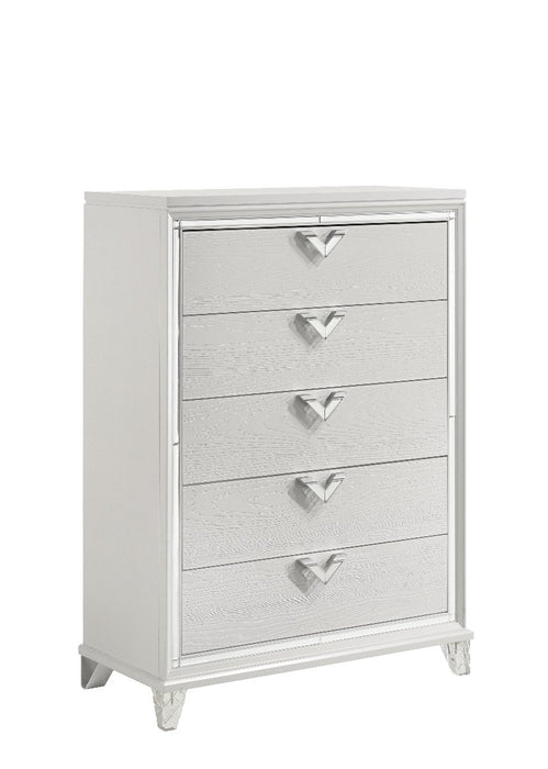 Galaxy Home Prism Chest in White image