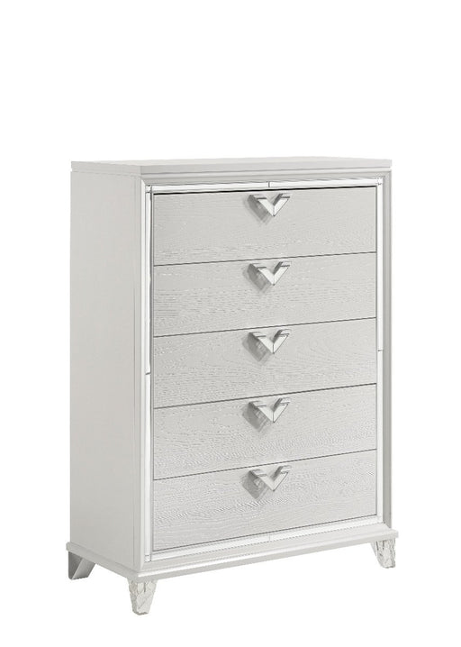 Galaxy Home Prism Chest in White image