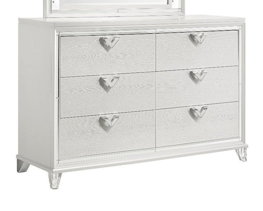 Galaxy Home Prism Dresser in White image