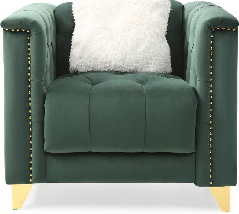 Galaxy Home Russell Chair in Green image