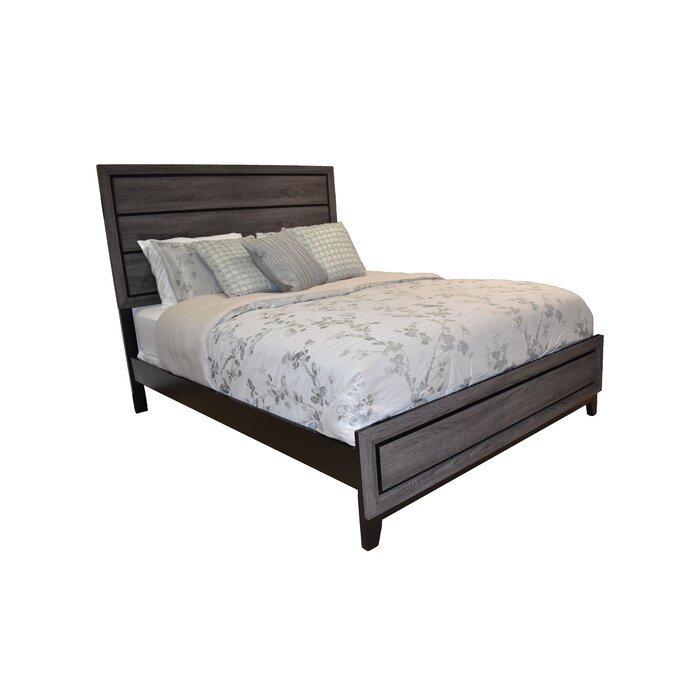 Galaxy Home Sierra Queen Size Bed in Gray 680499397982 image