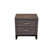 Galaxy Home Sierra Nightstand in Gray image