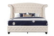 Galaxy Home Sophia Full Bed in Cream image