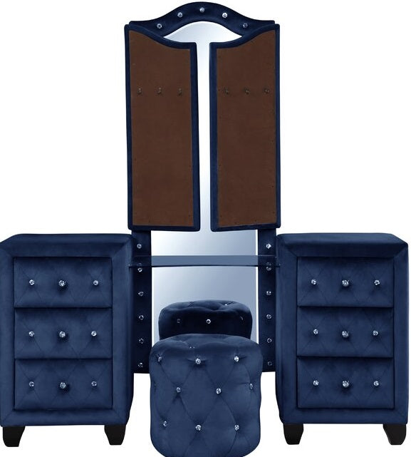 Galaxy Home Sophia Vanity in Blue