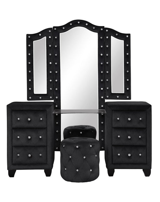 Galaxy Home Sophia Vanity in Black image