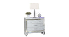 Galaxy Home Sterling Nightstand Silver image