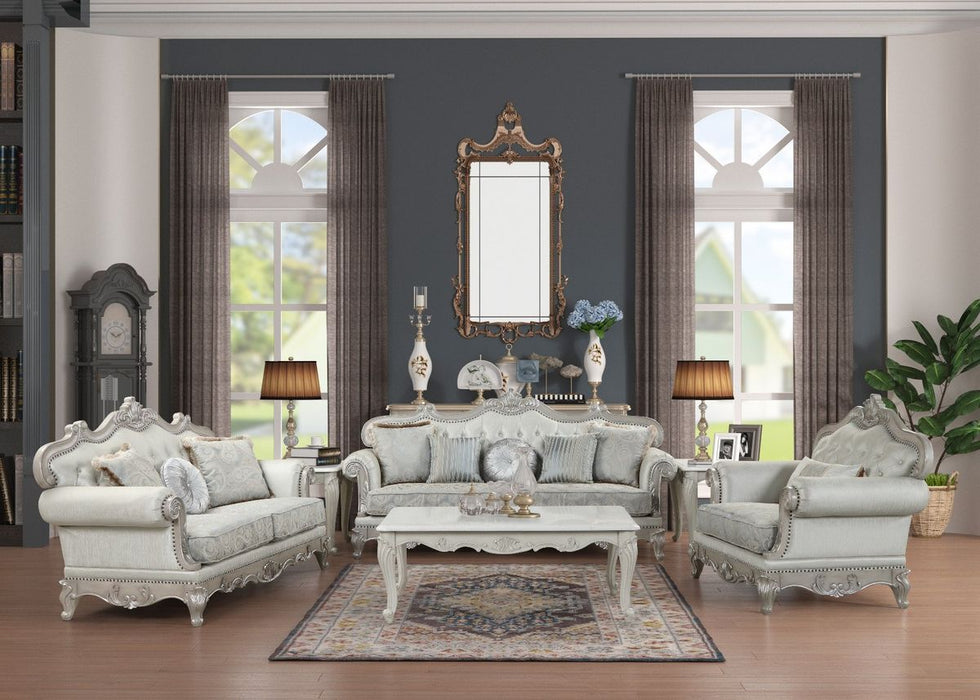 Galaxy Home Tuscan Sofa in Grey